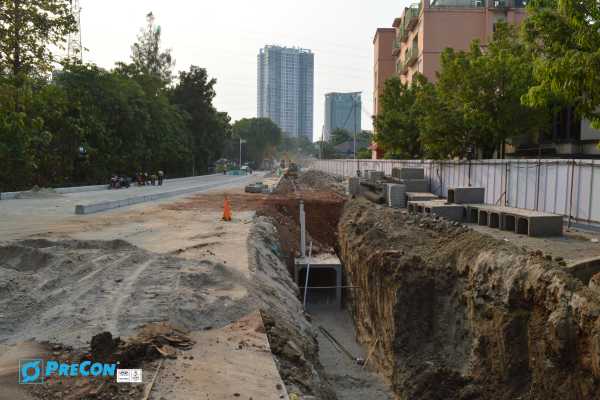 Proyek Akses Kereta Cepat Jalan D.I. Panjaitan
